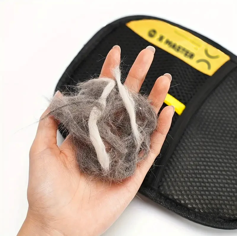 Portable Home Pet Hair Removal Gloves